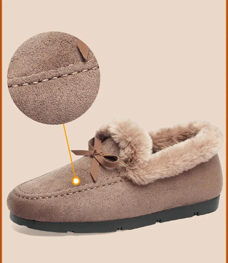 Helvano | Winter-Hausschuhe für Damen, warm gefüttert