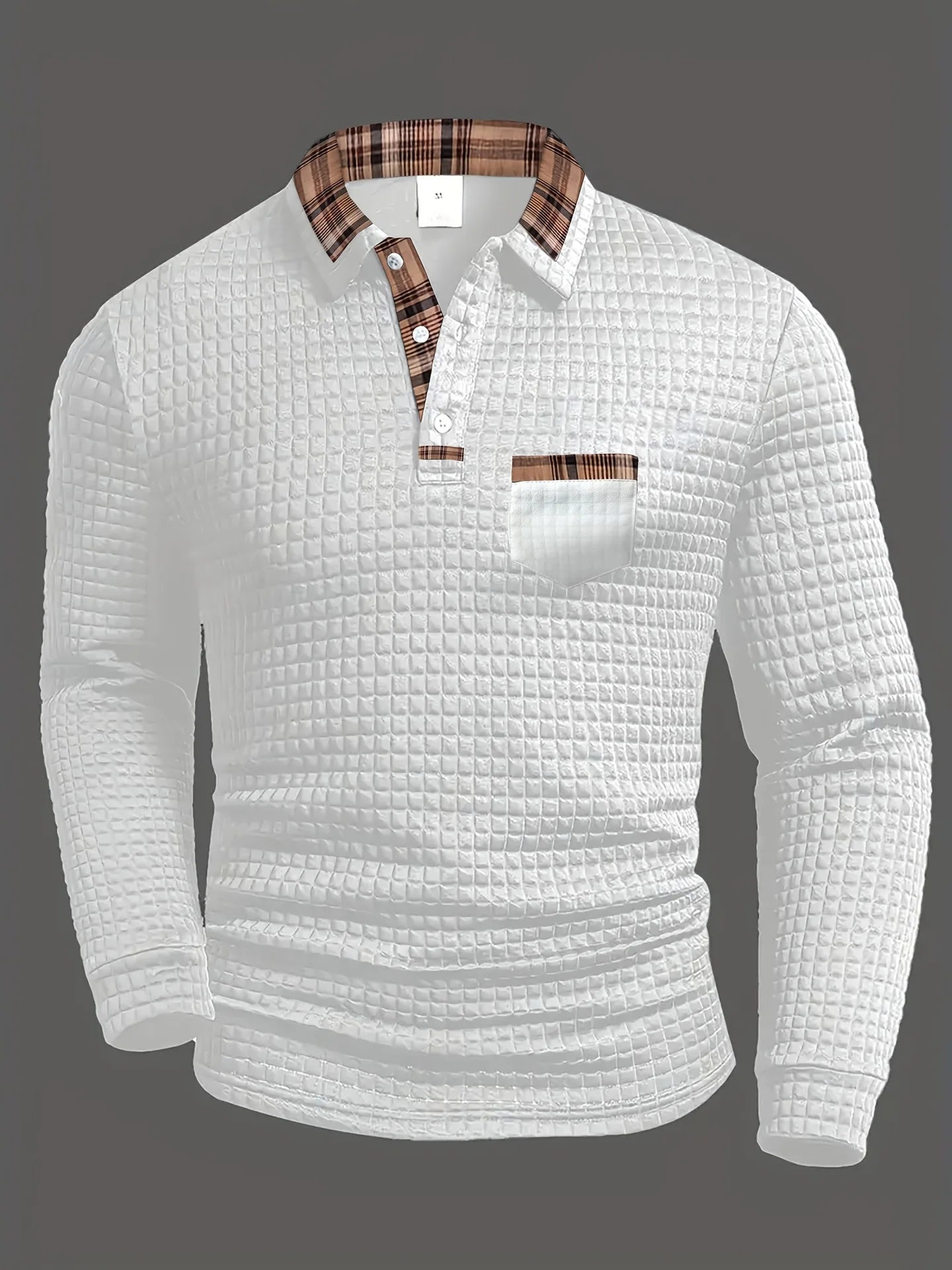 Helvano | Kariertes Poloshirt für Herren