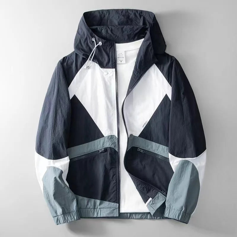 Helvano | Herrenjacke in Gelb und Blau
