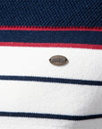 Helvano | Gestreifter Strickpullover für Herren