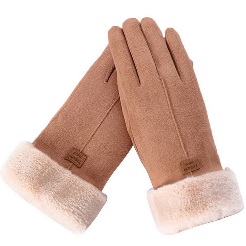 Helvano | Flauschige Winterhandschuhe für Damen