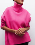 Helvano | Damen Rollkragenpullover aus Strick