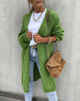 Helvano | Lange Strickjacke für Damen