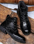 Helvano | Herren Stiefel in Krokoprägung