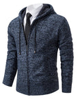 Helvano | Fleece-Strickjacke mit Reissverschluss für Herren