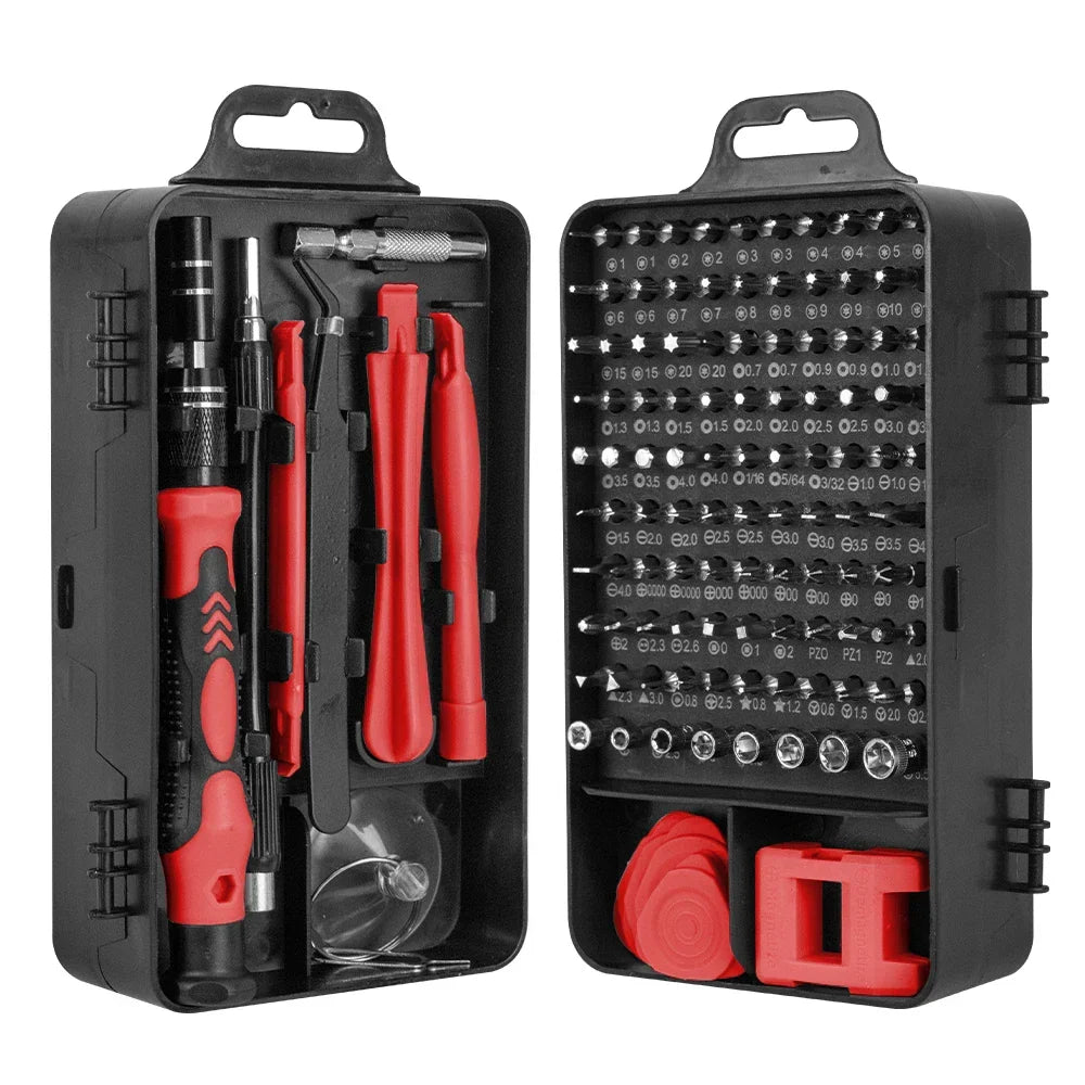 Helvano | Präzisions-Schraubendreher-Set 115-in-1 mit Magnet