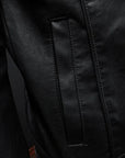 Helvano | Herren Bikerjacke aus Kunstleder