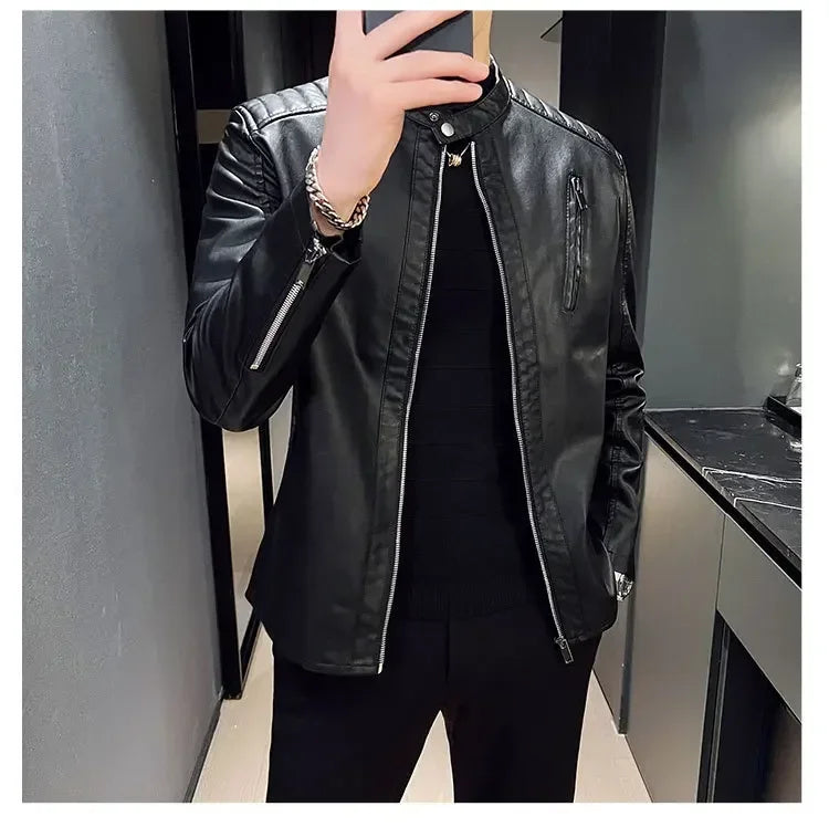 Helvano | Elegante Herren-Lederjacke