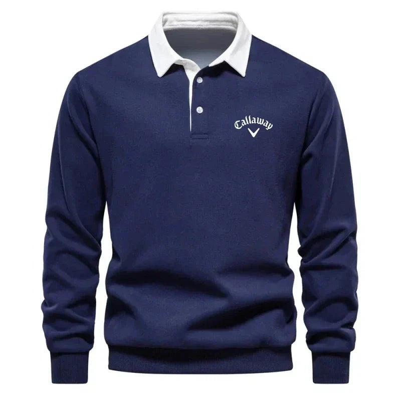 Helvano | Poloshirt für Herren mit Kontrast