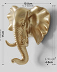 Helvano | Tier-Wandhaken aus Resin für Deko & Ordnung