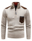 Helvano | Fleece-Pullover mit Zip für Herren