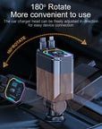 Helvano | 4-in-1 Autoladegerät mit USB-C und 120W