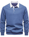 Helvano | Poloshirt-Sweatshirt für Herren
