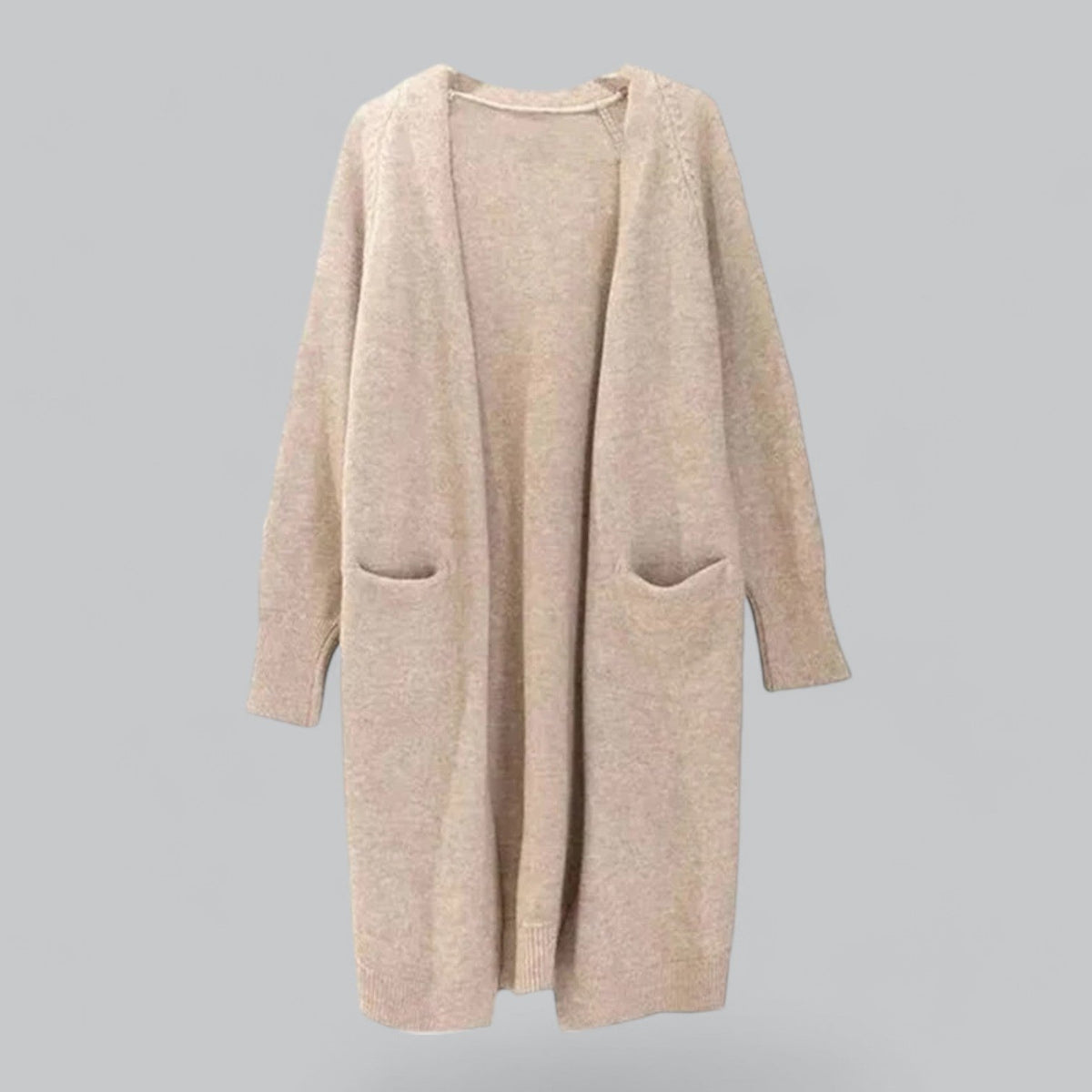 Helvano | Lange Strickjacke für Damen