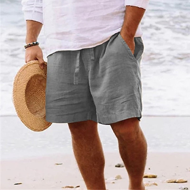 Helvano | Leinen-Shorts für Herren
