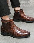 Helvano | Herren Chelsea Boots mit Schnalle