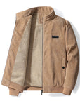 Helvano | Cord-Fleecejacke für Herren
