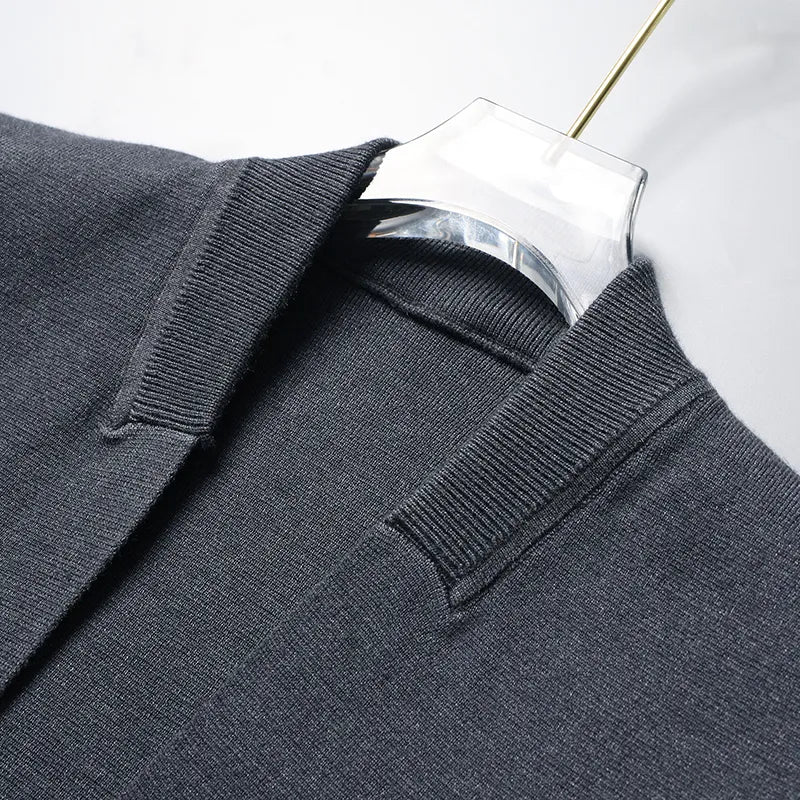 Helvano | Herren-Strickjacke aus Merinowolle
