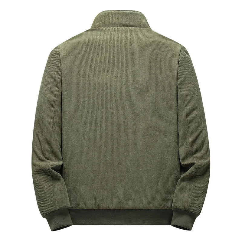 Helvano | Cord-Fleecejacke für Herren