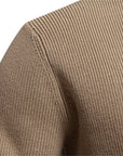 Helvano | Herren-Strickpullover mit Knopfdetail