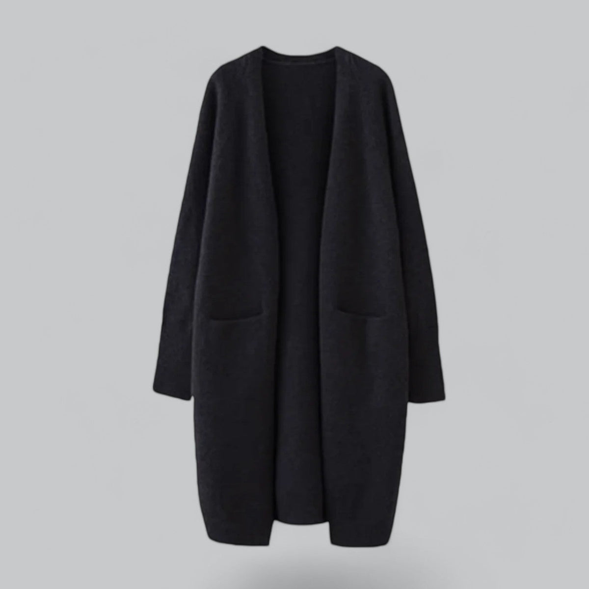 Helvano | Lange Strickjacke für Damen
