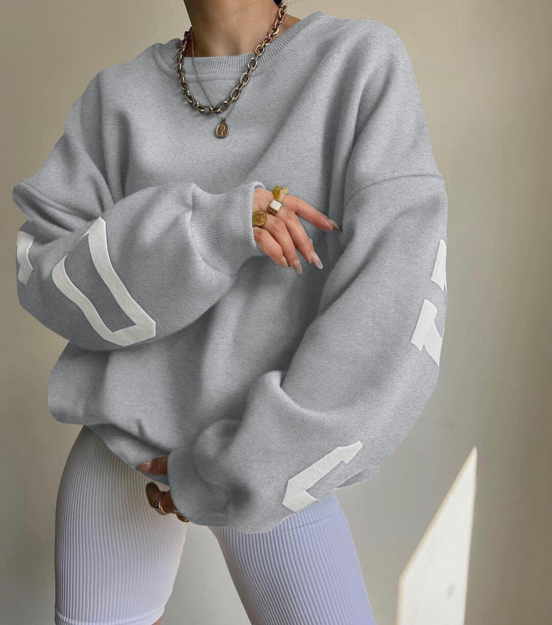 Helvano | Damen Kapuzenpullover mit Rundhals