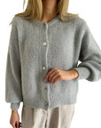 Helvano | Langarm Strickcardigan für Damen