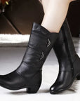 Helvano | Winterstiefel aus Leder für Damen
