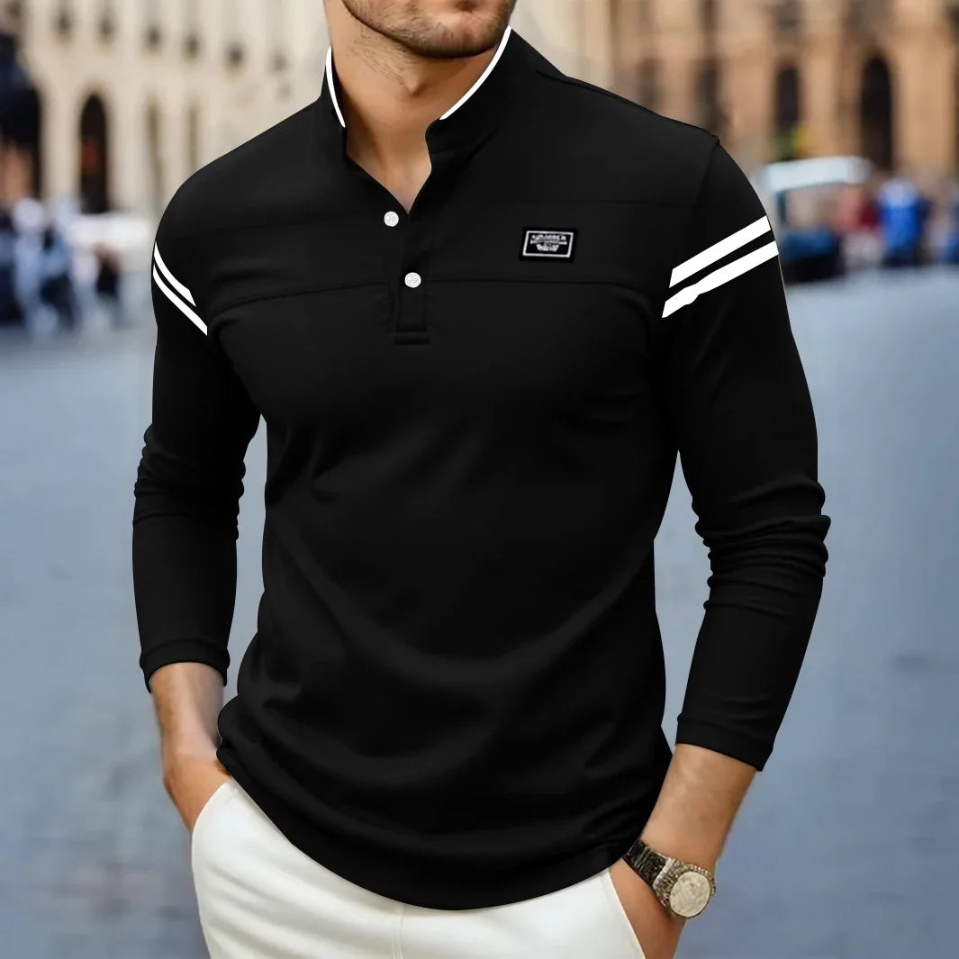 Helvano | Modernes Langarmshirt für Herren