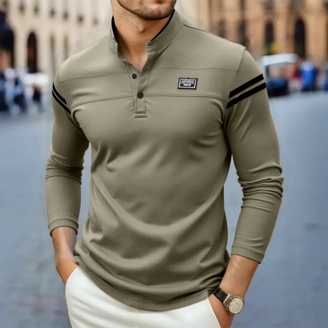 Helvano | Modernes Langarmshirt für Herren