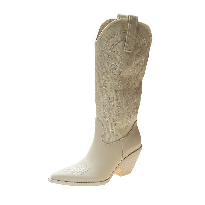 Helvano | Cowboystiefel für Damen in Schwarz