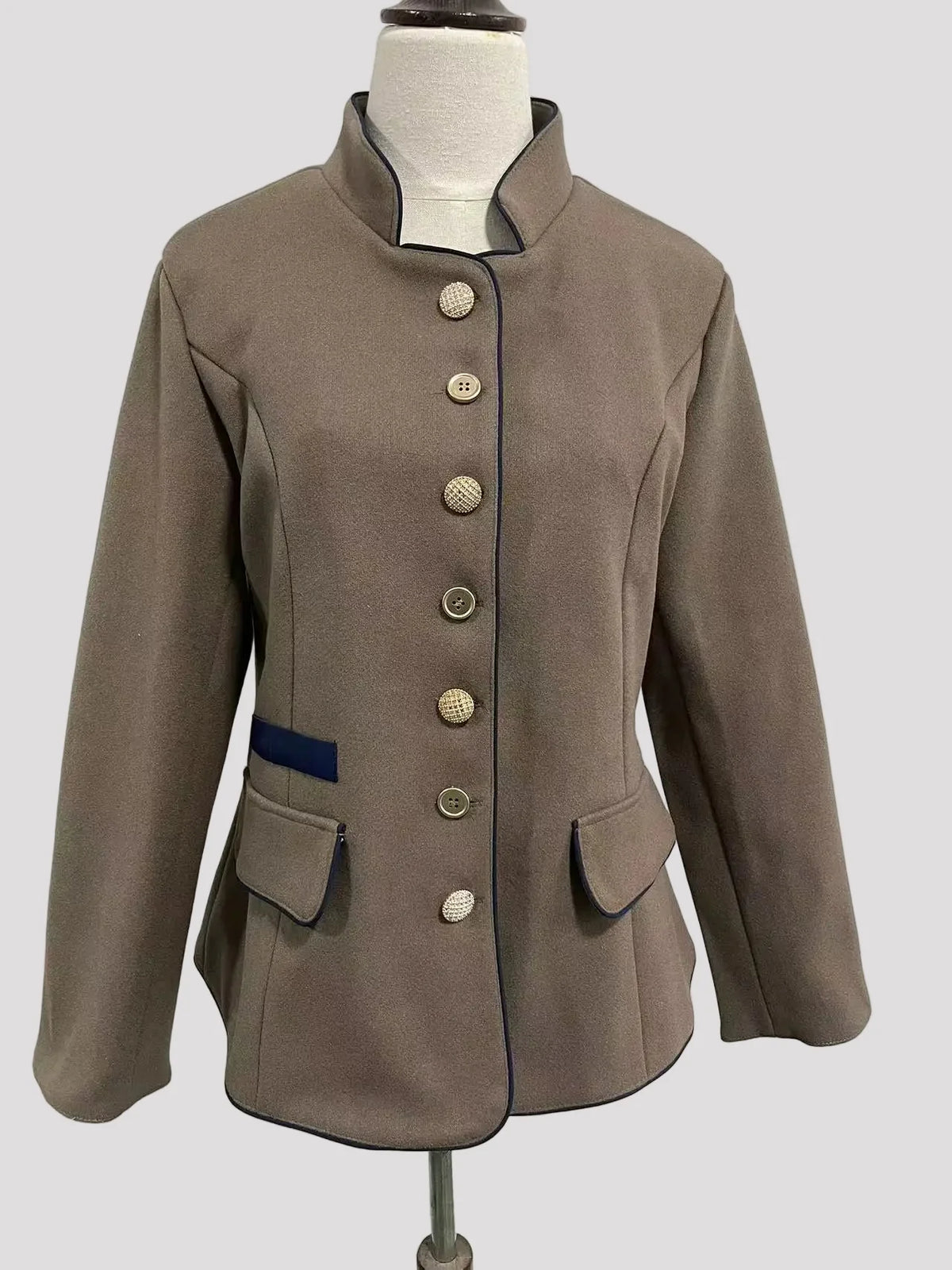 Helvano | Kurzjacke für Damen mit Mehrknopfleiste