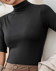 Helvano | Nahtloser Rollkragenpullover für Damen