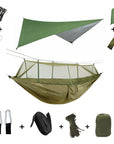 Helvano | Camping-Hängematte für 2 Personen mit Moskitonetz