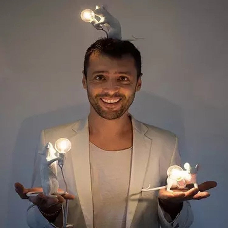 Helvano | Maus-Tischlampe fürs Zuhause