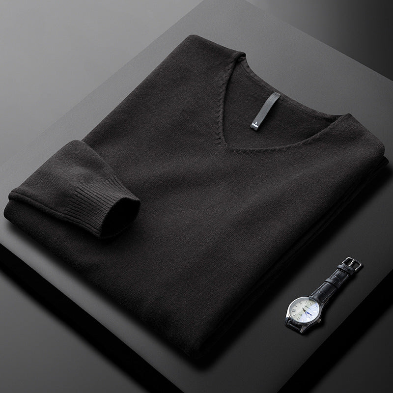 Helvano | Strickpullover mit V-Ausschnitt für Herren