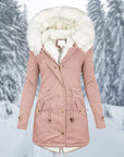 Helvano | Warme Winterjacke für Damen, Mittellang