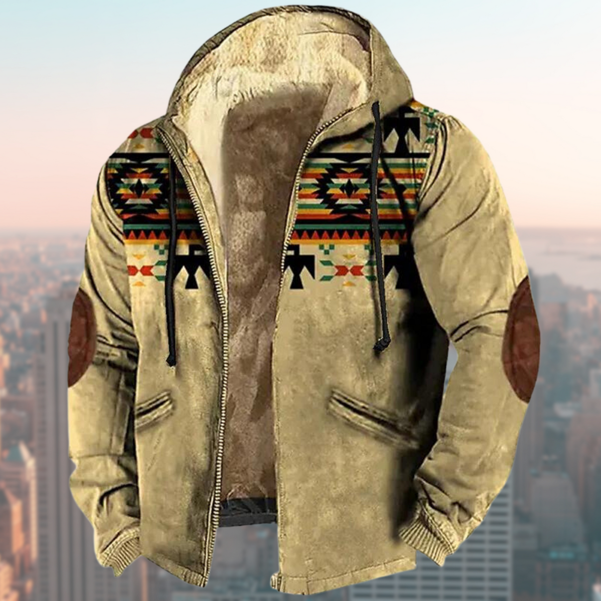 Helvano | Herren Kapuzenjacke mit Print