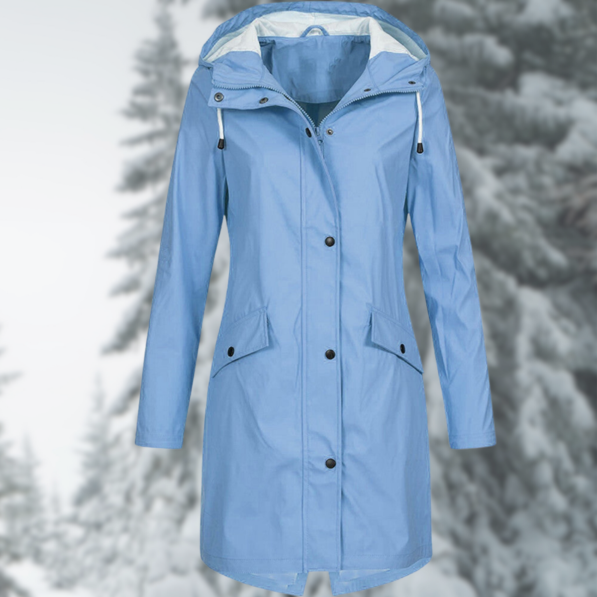 Helvano | Lange Regenjacke für Herren