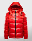 Helvano | Pufferjacke für Herren in Schwarz & Rot