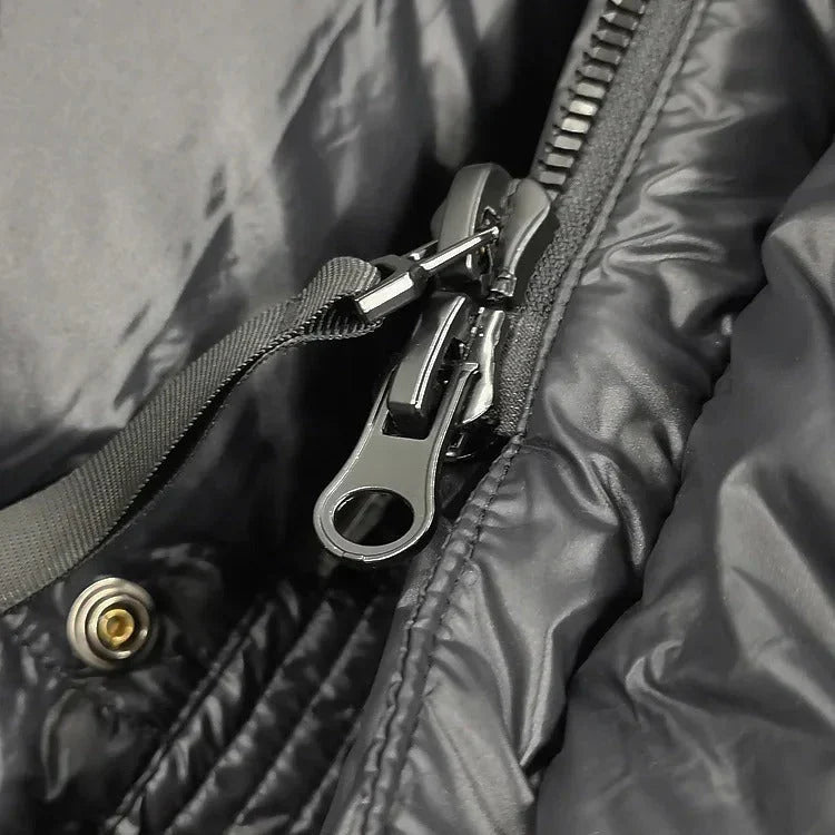 Helvano | Warme Daunen-Winterjacke für Damen in Schwarz