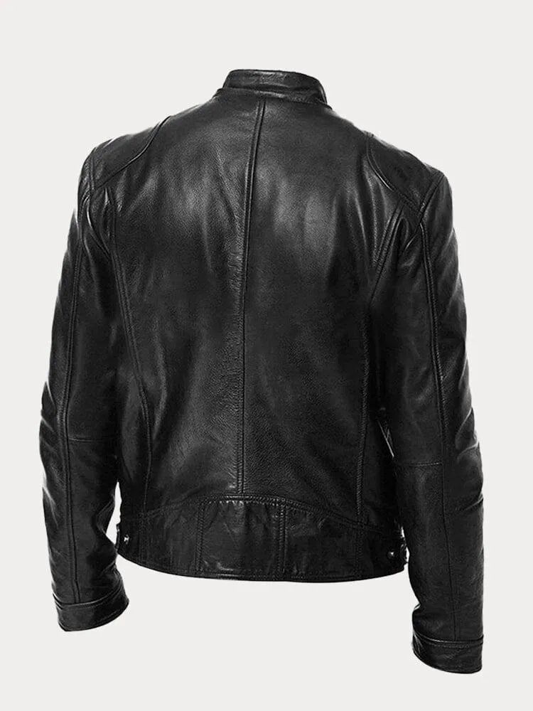 Helvano | Herren Lederjacke im Casual-Look