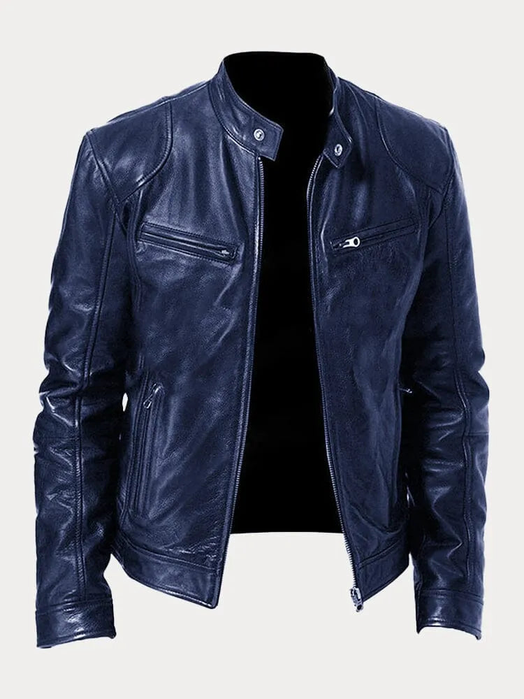 Helvano | Herren Lederjacke im Casual-Look