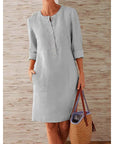 Helvano | Vintage Tunika-Kleid für Damen
