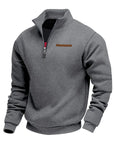 Helvano | Casual Fleece-Sweatshirt für Herren