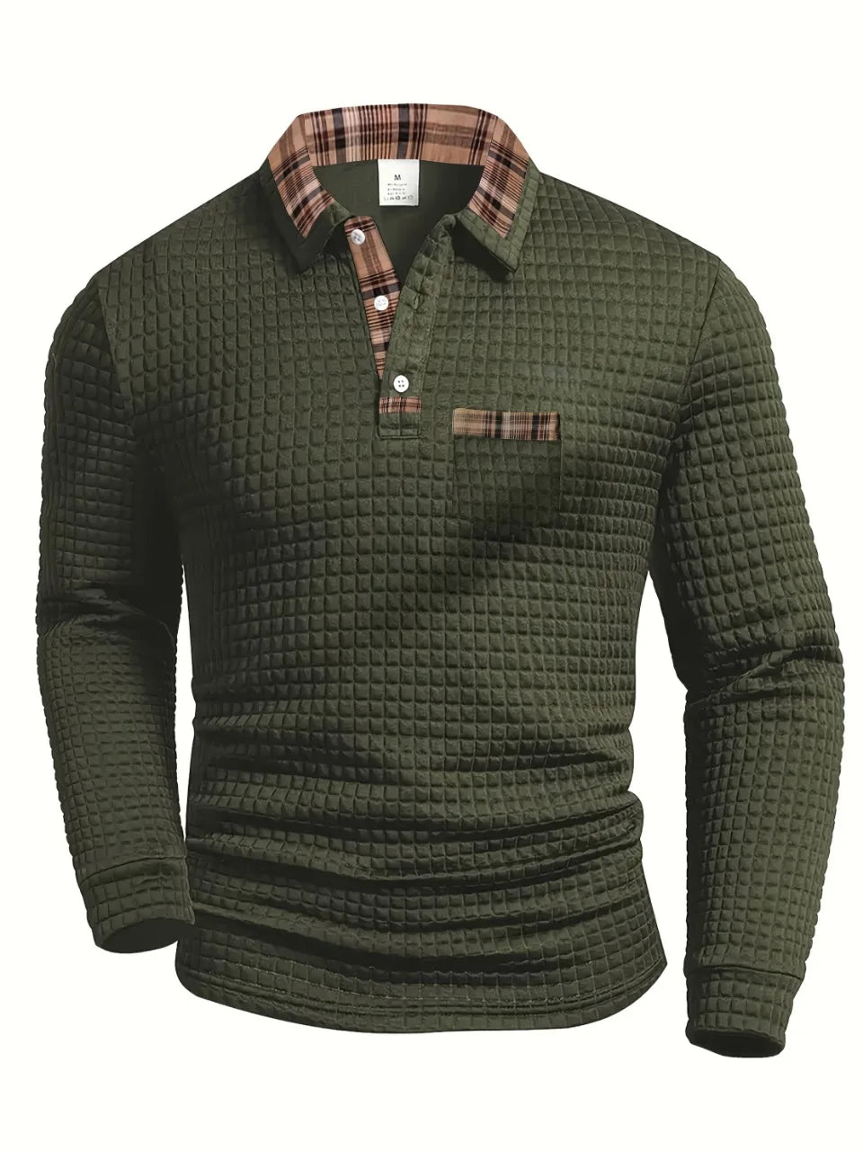 Helvano | Kariertes Poloshirt für Herren