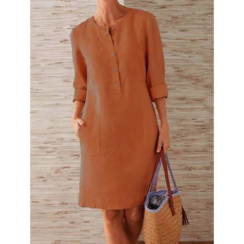 Helvano | Vintage Tunika-Kleid für Damen