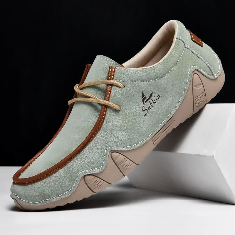 Helvano | Herren Leder-Komfortschuhe mit exakter Passform