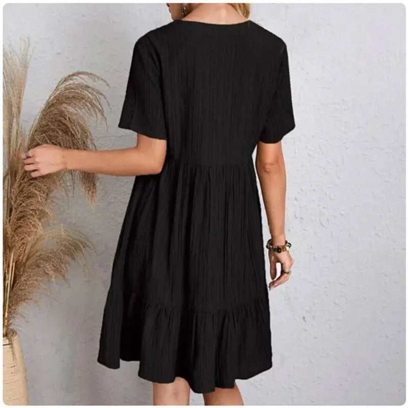 Helvano | Kurzarm-Sommerkleid für Damen