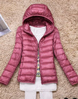 Helvano | Ultraleichte Daunenjacke mit Kapuze für Damen
